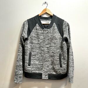 Product of Strand California Men's M Sweater Sweatshirt Full Zip Heather Gray